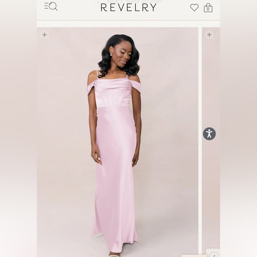 Revelry London Convertible Satin Dress